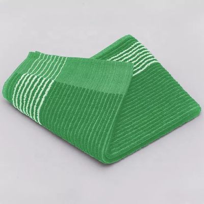 Printed Stripes Cotton Golf Towel for Adult Golfers Custom Logo and Design