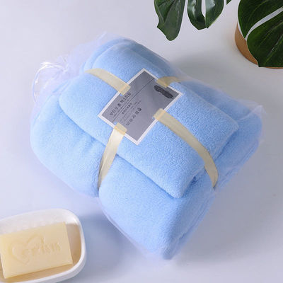 Adult and Children Face Hand Towel Sets Soft Absorbent Coral Velvet Towels for All Ages