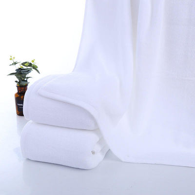 100% Cotton Thick Towel 80*180cm Multi Size 21S White Soft Bath Towel 600g for Summer
