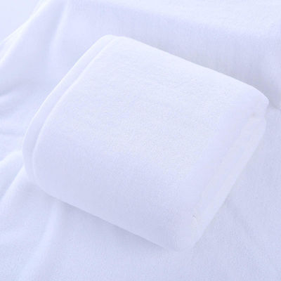 100% Cotton Thick Towel 80*180cm Multi Size 21S White Soft Bath Towel 600g for Summer