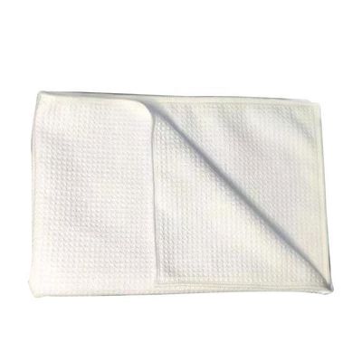 WHITE Waffle Weave Tea Towel Sublimation Blank Kitchen Towel for Custom Printing