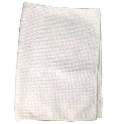 WHITE Waffle Weave Tea Towel Sublimation Blank Kitchen Towel for Custom Printing