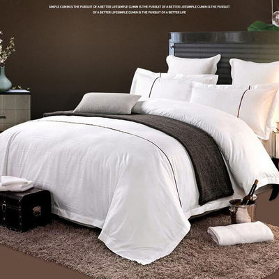 Hotel Bed Linen Set and Towels Enhance Your Guests' Stay with Embroidered Comfort