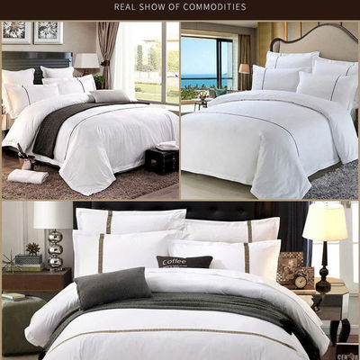 Hotel Bed Linen Set and Towels Enhance Your Guests' Stay with Embroidered Comfort