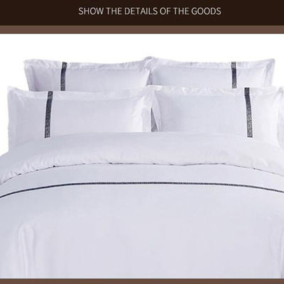 Hotel Bed Linen Set and Towels Enhance Your Guests' Stay with Embroidered Comfort