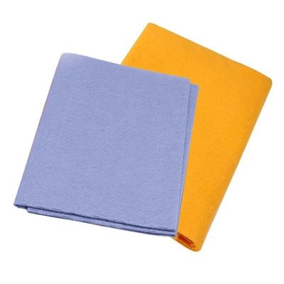Effortlessly Clean Your Kitchen with Sustainable Super Absorbent Orange Drying Towel