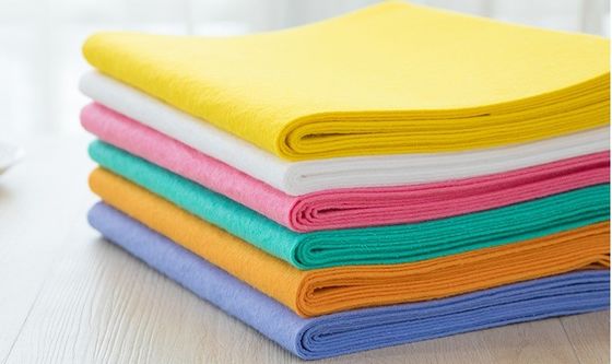 Effortlessly Clean Your Kitchen with Sustainable Super Absorbent Orange Drying Towel