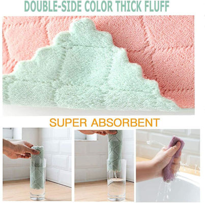 10pcs Cotton Blend Towel for Household Cleaning Absorbent and Non-stick Tableware