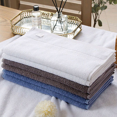 5 Star Hotel 100% Cotton Spa Face Hand Bath Towel Sets with Custom Logo and Solid Color