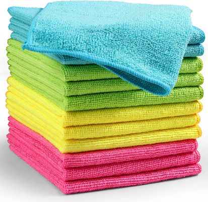 80% Polyester 20% Polyamide Microfiber Towel for Car Wash and Kitchen Cleaning Towels