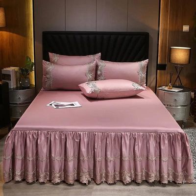 Add Style and Comfort to Your Bedroom with Bed Skirts in Polyester Cotton Fabric