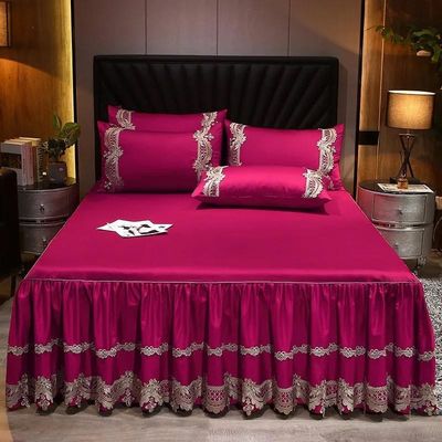 Add Style and Comfort to Your Bedroom with Bed Skirts in Polyester Cotton Fabric
