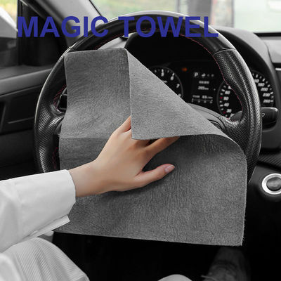 Effortlessly Clean Home and Car Surfaces with 20*25cm Microfiber Magic Cleaning Towel