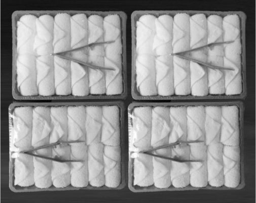 25*25cm Logo White Airplane Cotton Pallet Towel Antipilling and Wrinkle Fade Easy Care