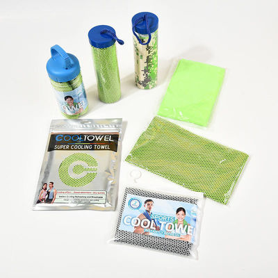 Nonwoven Double Layers Polyester Quick Dry Sports Cool Towel for Instant Refreshment