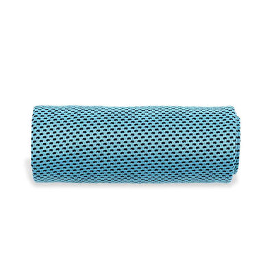 Logo Red Microfiber Sports Gym Instant Cooling Towel 30*100cm or Custom Size Red Color