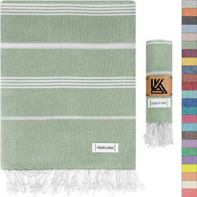 Personalized Super Absorbent Oversized Cotton Beach Towel Sustainable and Lightweight