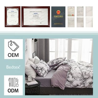 Luxury Hotel Fitted Cotton Bed Sheet Bedding Set in AU/EU/US and Customized Sizes