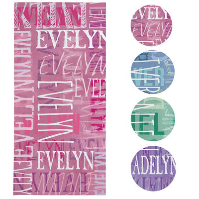 Summer Pool Essential Custom Printed Pool Beach Towels in Soft Microfiber Material