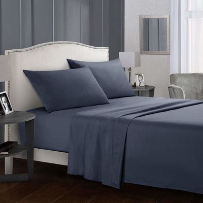 Rotary Screen Printing Soft Microfiber Fabric Bedding Set 2PCS Per Set for Your Bedroom