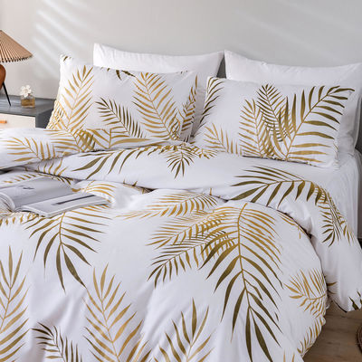 Printed 3 Pieces Bedding Set for King Size Bed Duvet Cover Set and Designer Bed Sheet