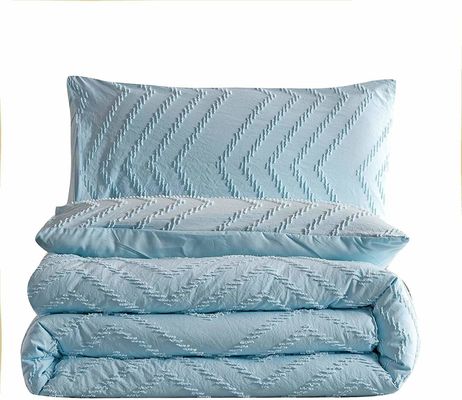 Hotel/Home/Hospital 22 Piece Microfiber Bedding Set with Matching Curtains Modern Style