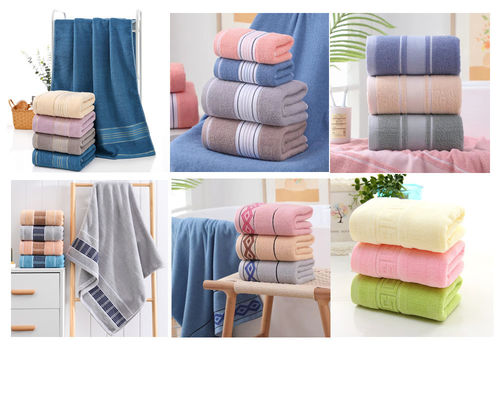 Rectangle Organic Plain Designer Egyptian Sheets Extra Large Bath Towels Set with Logo