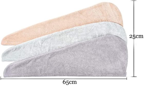 T/T Payment Term BSCI Microfiber Hair Towel Wrap Women Magic Rapid Hair Drying Towel