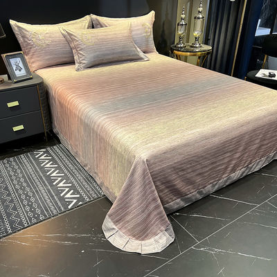 1 Cover 1flat Sheet /bedsheet 2pillowcase Pink Egyptian Cotton Bedding Set for Home Baby