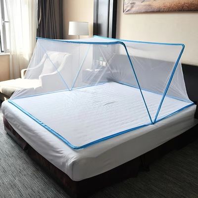 Summer Folded Mosquito Net Tent for Adults 100% Polyester Portable Pop up Bed Room Patio