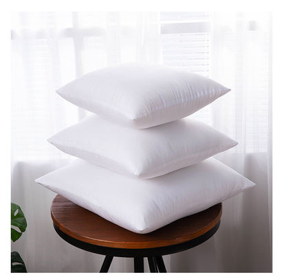 Custom Logo Accepted Floral Print Bedding Throw for Hotel Indoor Decorative Pillows